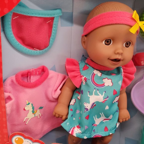 Kid Connection Toys Kid Connection Mini Doll Play Set With Brown